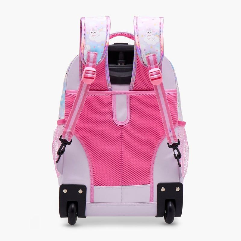 Minmie Caticorn Dream- Trolley Backpack 18Inch-1 Cmprt.-Printed-Rectangle (Pvc) Pastel Purple \ 33x16x48 - Image 5